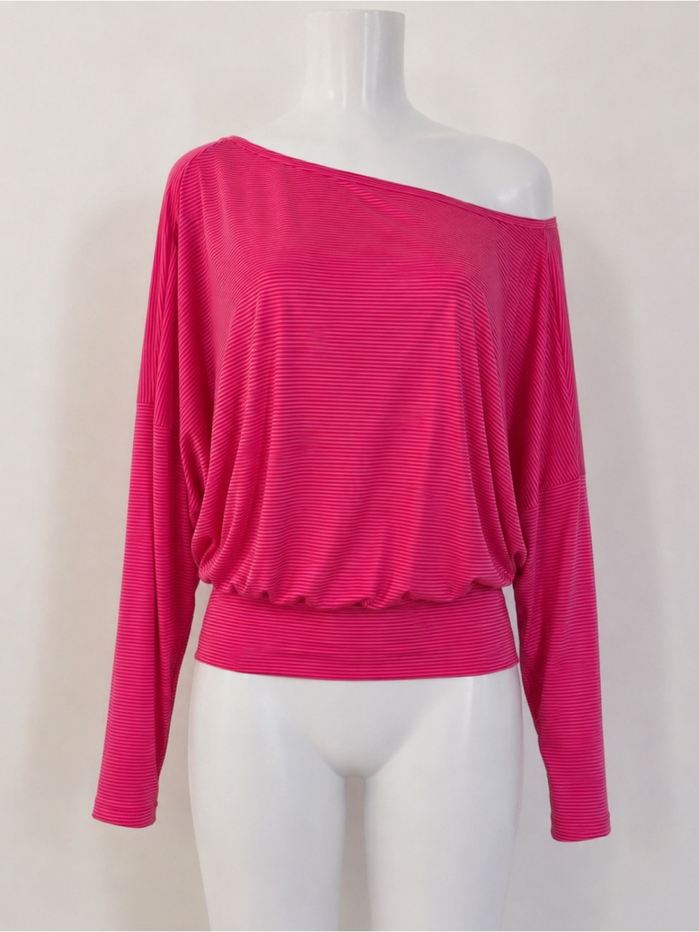 Brandy Style Off-Shoulder Sleeve Top in Hot Pink [2/$50] - bundle any 2 for $50